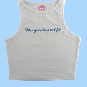 ‘It’s Giving Wife’ Tank ♡